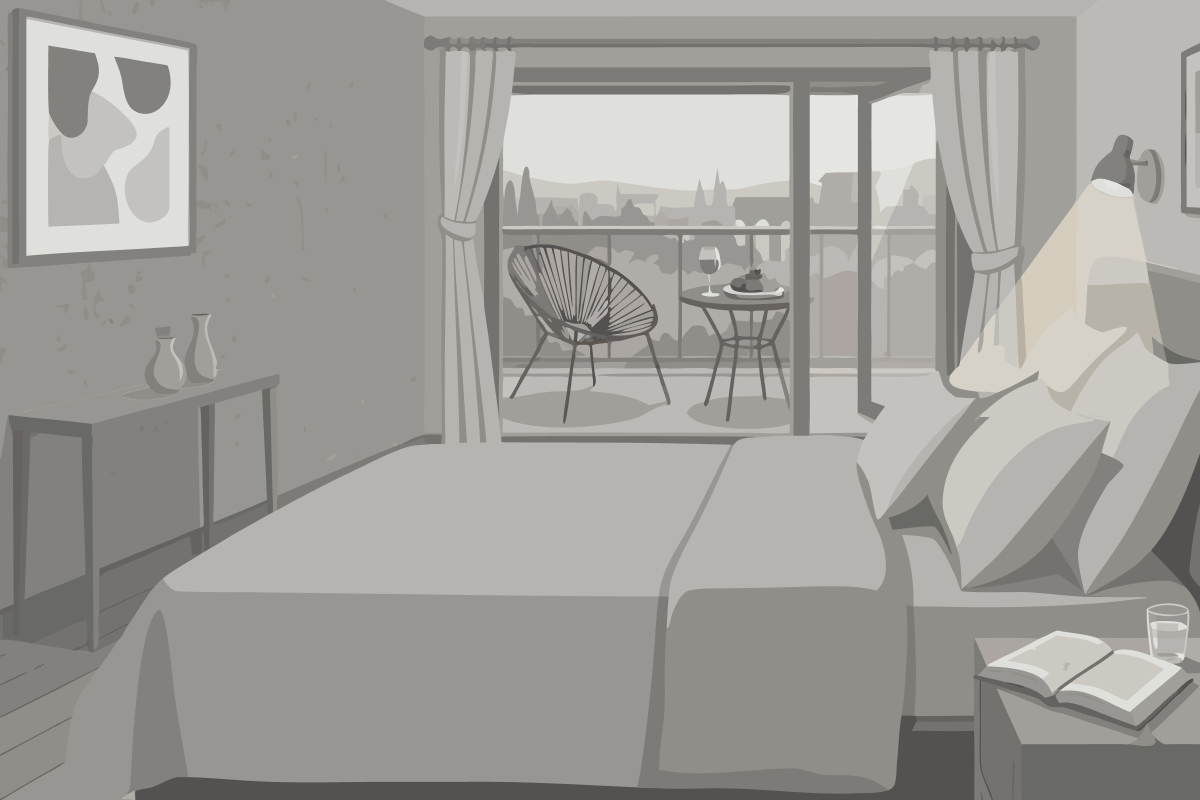Suite 2 Chambres - Vue sur Parcours de Golf